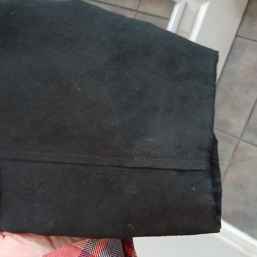 Black Suede Jacket size 16 - Picture 4 of 10